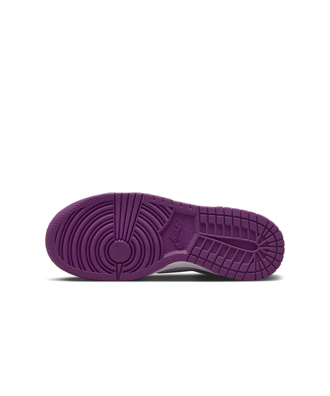Nike Big Kids Dunk Low - White/Viotech