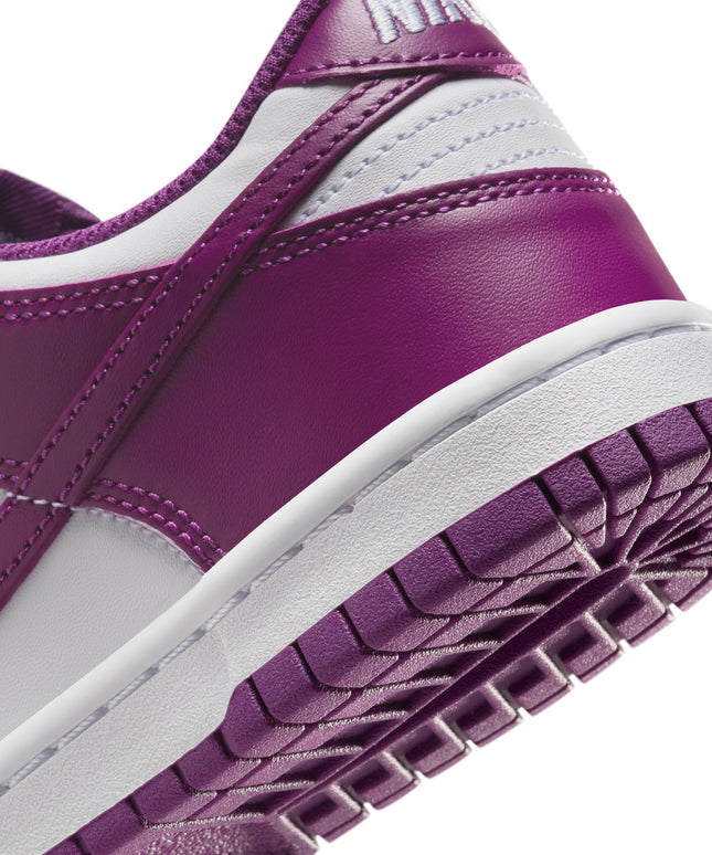 Nike Big Kids Dunk Low - White/Viotech