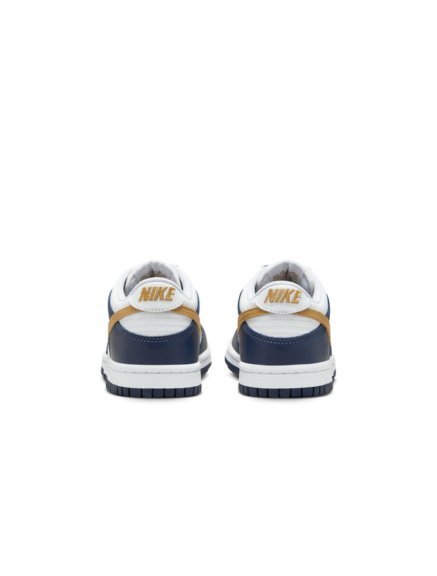 Nike Big Kids Dunk Low - Midnight Navy/Wheat