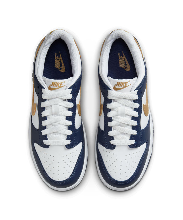 Nike Big Kids Dunk Low - Midnight Navy/Wheat