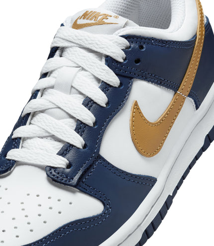 Nike Big Kids Dunk Low - Midnight Navy/Wheat