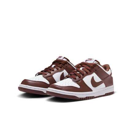 Nike Big Kids Dunk Low - White/Redwood