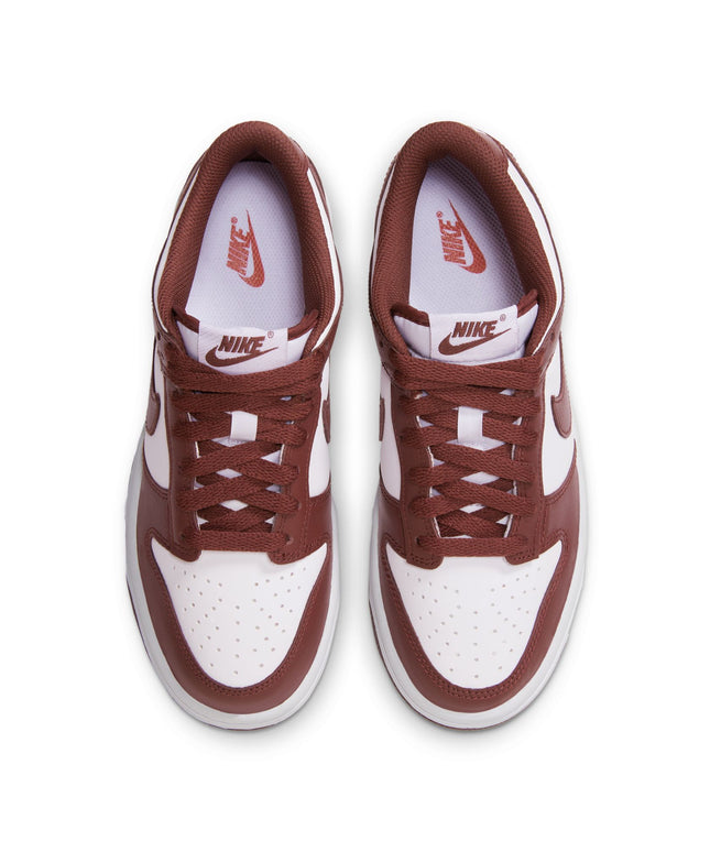 Nike Big Kids Dunk Low - White/Redwood