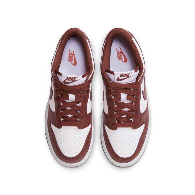 Nike Big Kids Dunk Low - White/Redwood