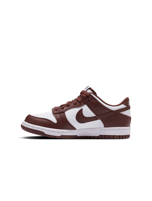 Nike Big Kids Dunk Low - White/Redwood