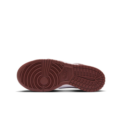 Nike Big Kids Dunk Low - White/Redwood