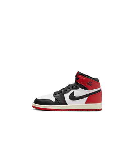 Air Jordan (PS) 1 Retro High OG - Black Toe Reimagined