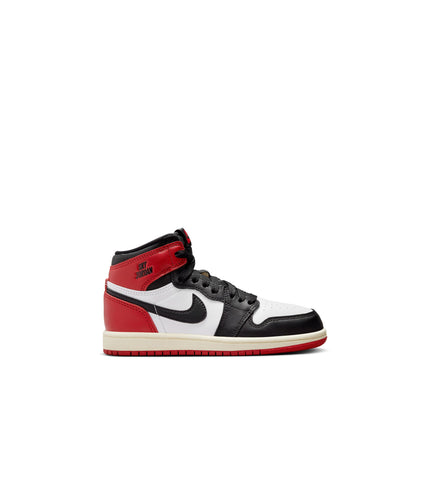 Air Jordan (PS) 1 Retro High OG - Black Toe Reimagined