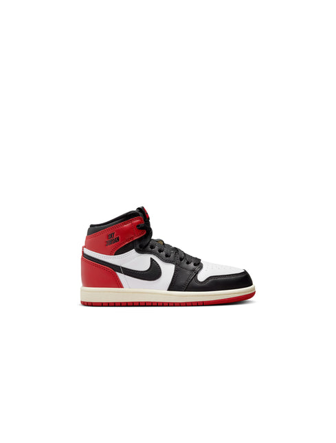 Air Jordan (PS) 1 Retro High OG - Black Toe Reimagined