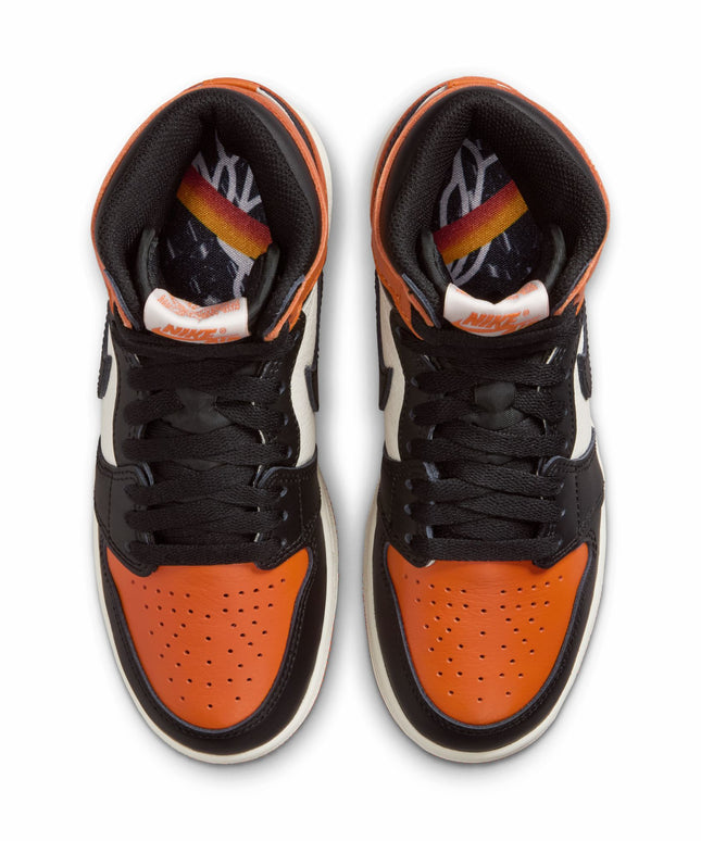 Air Jordan Big Kids 1 High OG - Shattered Backboard