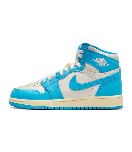 Air Jordan (GS) 1 High OG Azul oscuro/Azul oscuro-Vela
