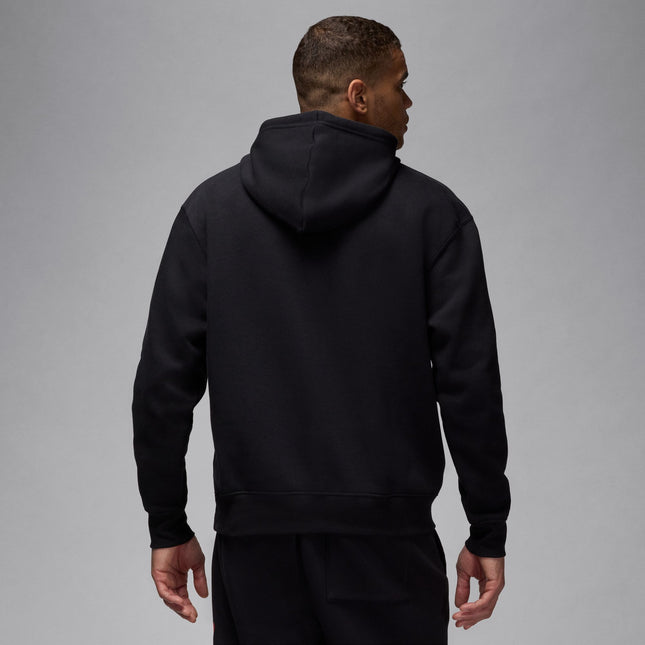 Air Jordan Mens Essentials Fleece Hoodie - Black/Red