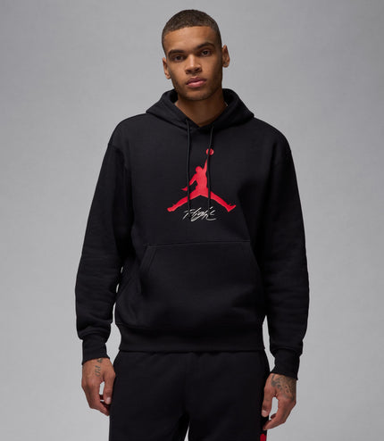 Air Jordan Mens Essentials Fleece Hoodie - Black/Red