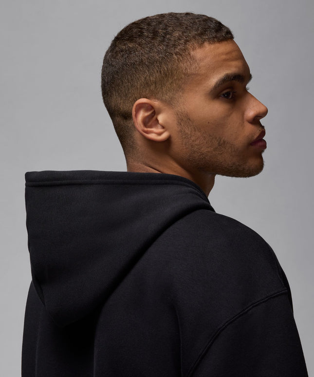Air Jordan Mens Essentials Fleece Hoodie - Black/Red