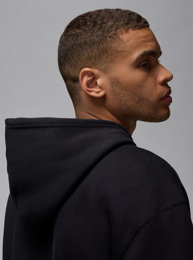 Air Jordan Mens Essentials Fleece Hoodie - Black/Red