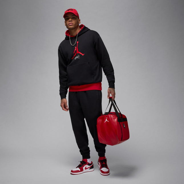 Air Jordan Mens Essentials Fleece Hoodie - Black/Red