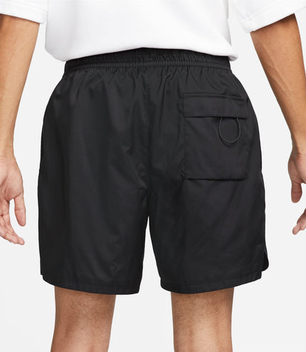 Nike Mens Sportswear Woven Flow Shorts -  Black/White