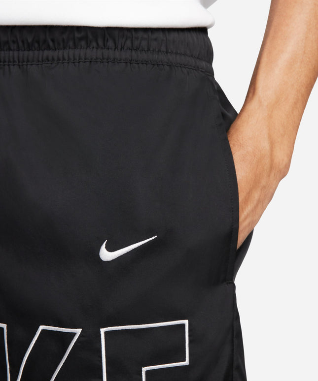 Nike Mens Sportswear Woven Flow Shorts -  Black/White