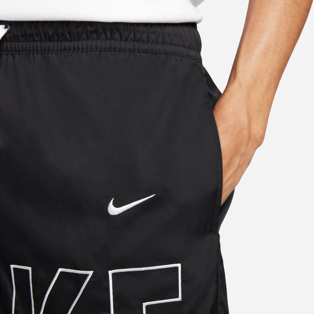 Nike Mens Sportswear Woven Flow Shorts -  Black/White