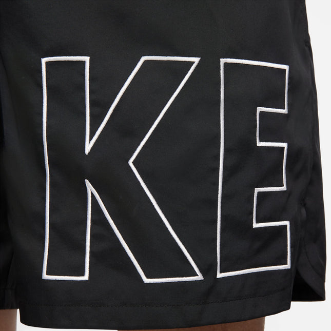 Nike Mens Sportswear Woven Flow Shorts -  Black/White