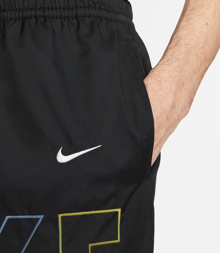 Nike Mens Sportswear Woven Flow Shorts - Black/Multi Color