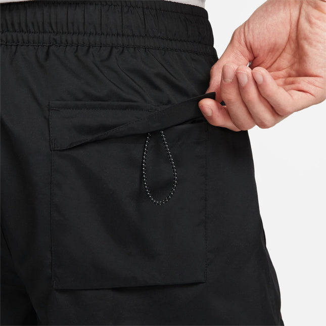 Nike Mens Sportswear Woven Flow Shorts - Black/Multi Color