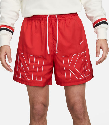 Nike Mens Sportswear Woven Flow Shorts - University Red