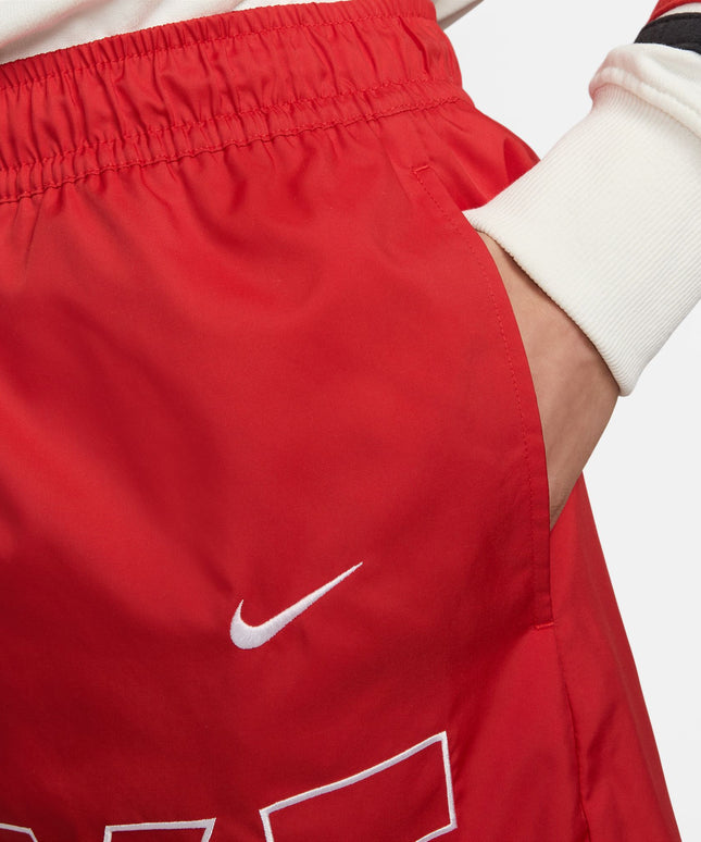Nike Mens Sportswear Woven Flow Shorts - University Red