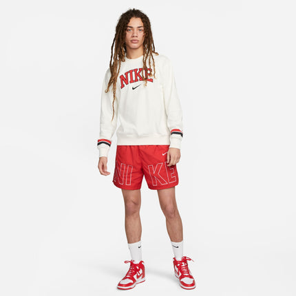 Nike Mens Sportswear Woven Flow Shorts - University Red