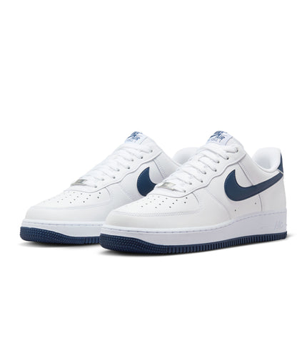 Nike Mens Air Force 1 '07 - White/Midnight Navy