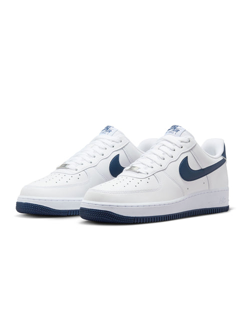 Nike Mens Air Force 1 '07 - White/Midnight Navy