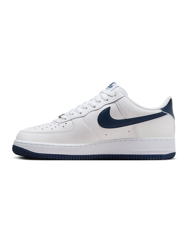 Nike Air Force 1 '07 para hombre - Blanco/Azul marino medianoche