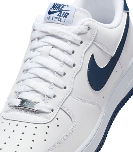 Nike Mens Air Force 1 '07 - White/Midnight Navy