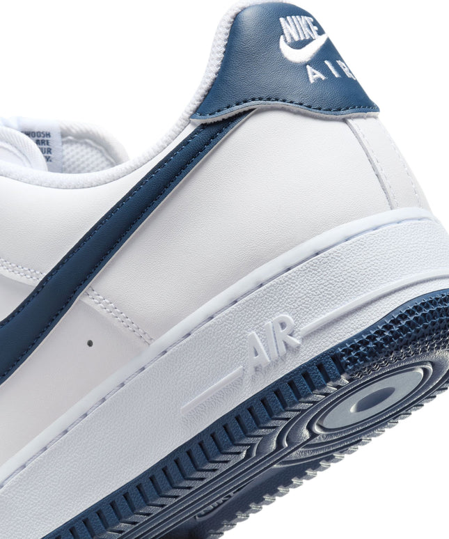 Nike Air Force 1 '07 para hombre - Blanco/Azul marino medianoche