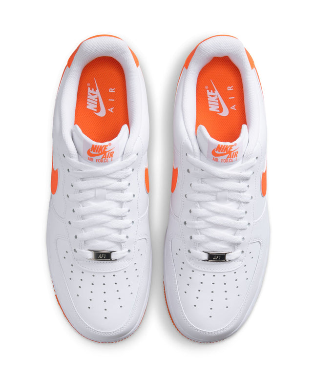 Nike Air Force 1 '07 para hombre - Blanco/Naranja de seguridad