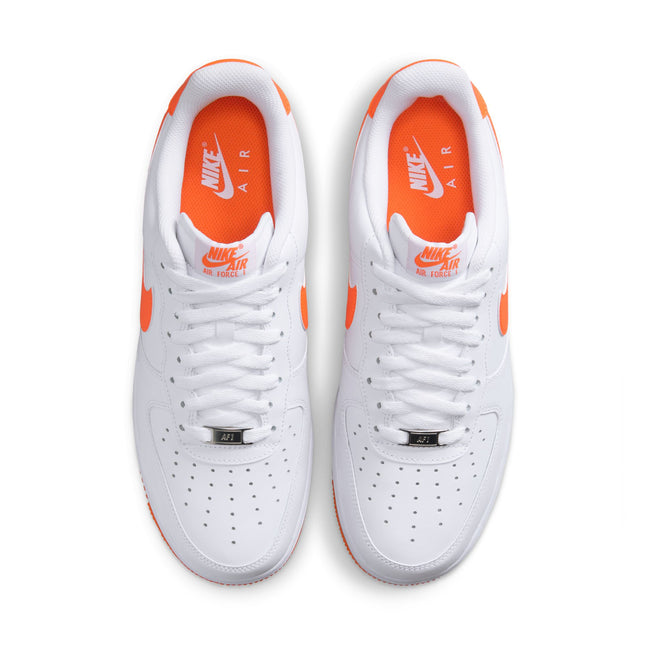 Nike Men's Air Force 1 '07 - White/Safety Orange