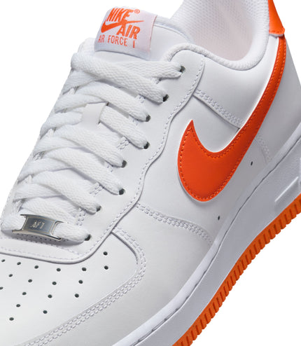 Nike Men's Air Force 1 '07 - White/Safety Orange