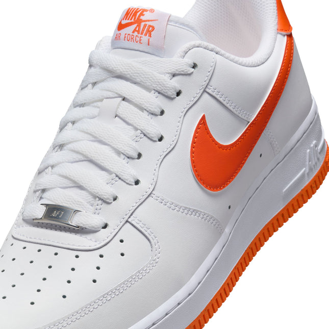 Nike Men's Air Force 1 '07 - White/Safety Orange