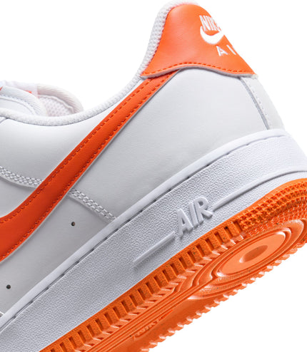 Nike Men's Air Force 1 '07 - White/Safety Orange