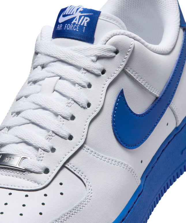 Nike Mens Air Force 1 '07 - White/Royal