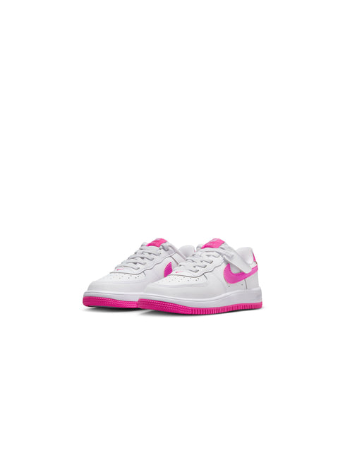 Nike (PS) Air Force 1 Low EasyOn - White/Laser Fuchsia