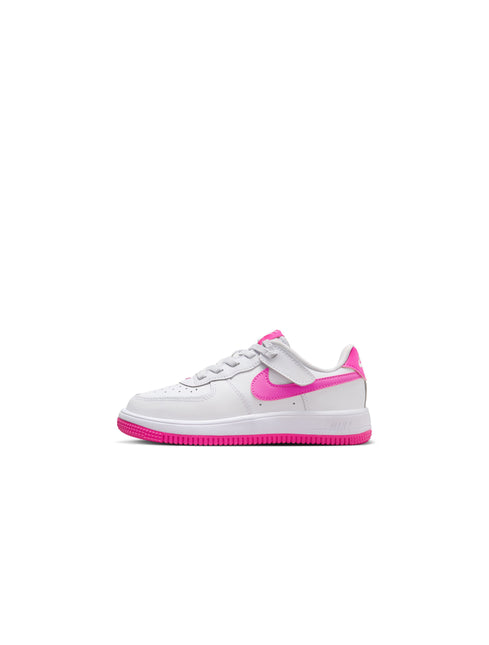 Nike (PS) Air Force 1 Low EasyOn - White/Laser Fuchsia