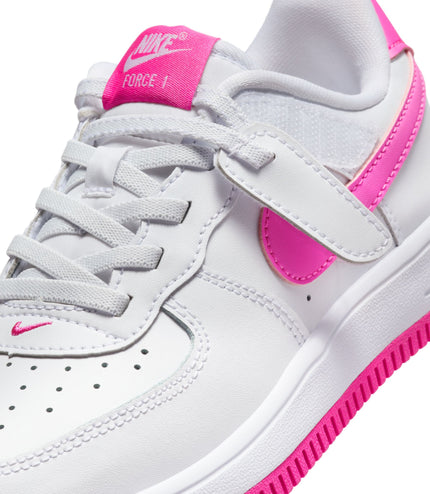 Nike (PS) Air Force 1 Low EasyOn - White/Laser Fuchsia