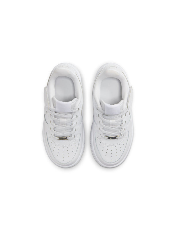 Nike (TD) Force 1 Low Easyon - White