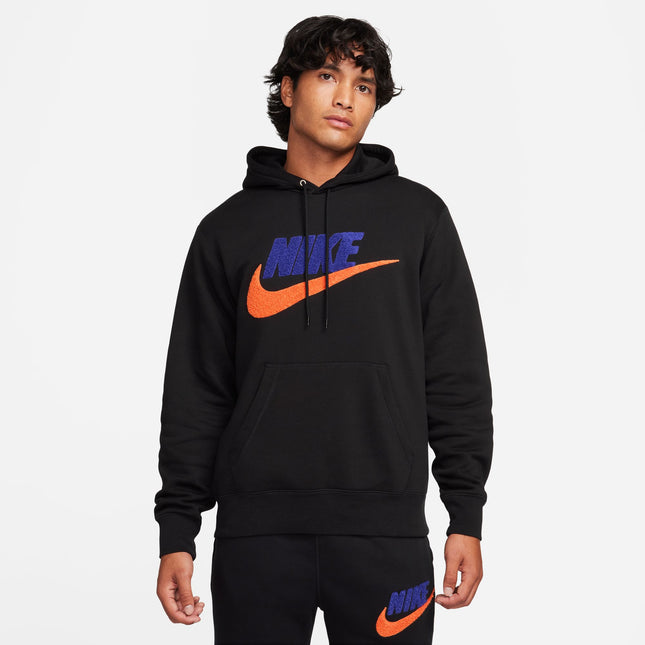 Nike Mens Club Fleece Hoodie - Black