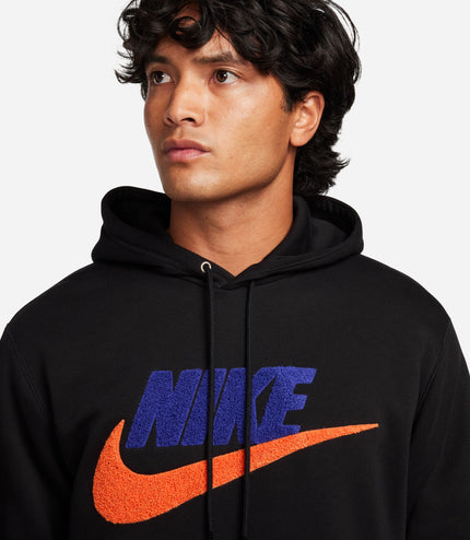 Nike Mens Club Fleece Hoodie - Black