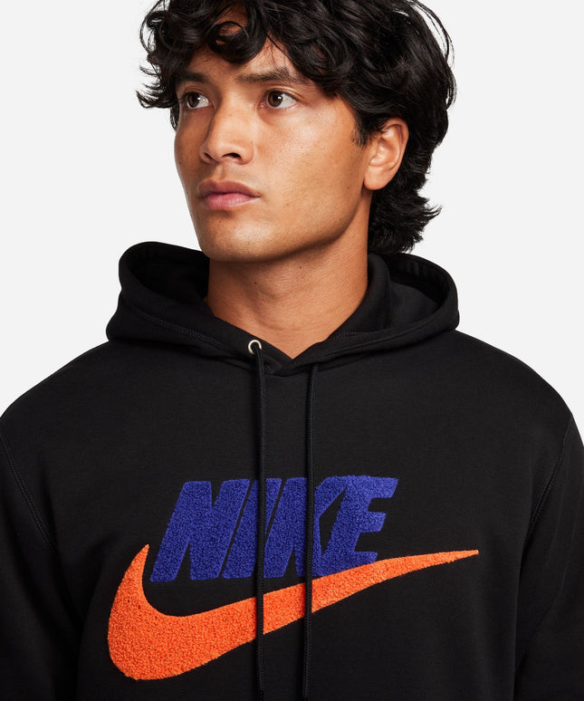 Nike Mens Club Fleece Hoodie - Black