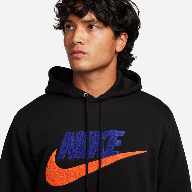 Nike Mens Club Fleece Hoodie - Black