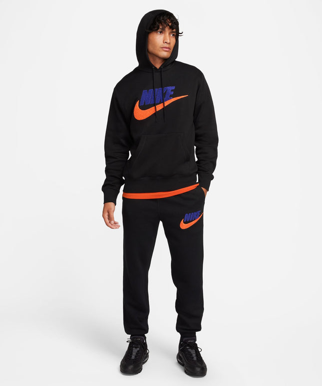 Nike Mens Club Fleece Hoodie - Black