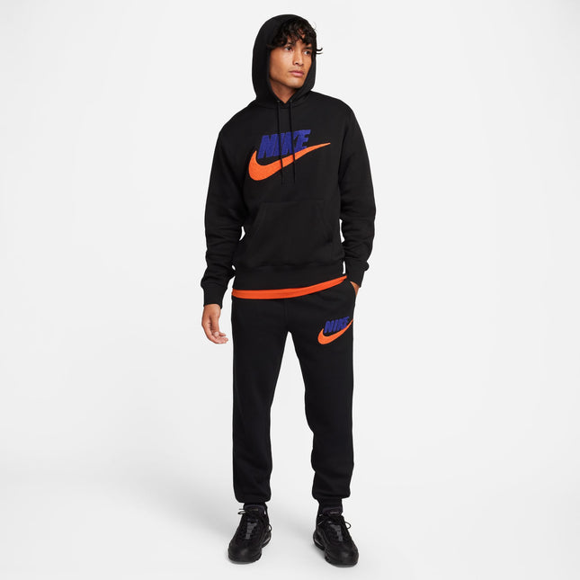 Nike Mens Club Fleece Hoodie - Black